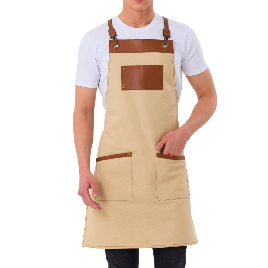 Amsterdam Apron - Ecru – Apron Atelier