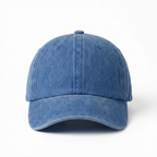 Washed Gabardine Cap - Blue