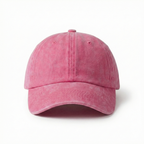 Washed Gabardine Cap - Pink