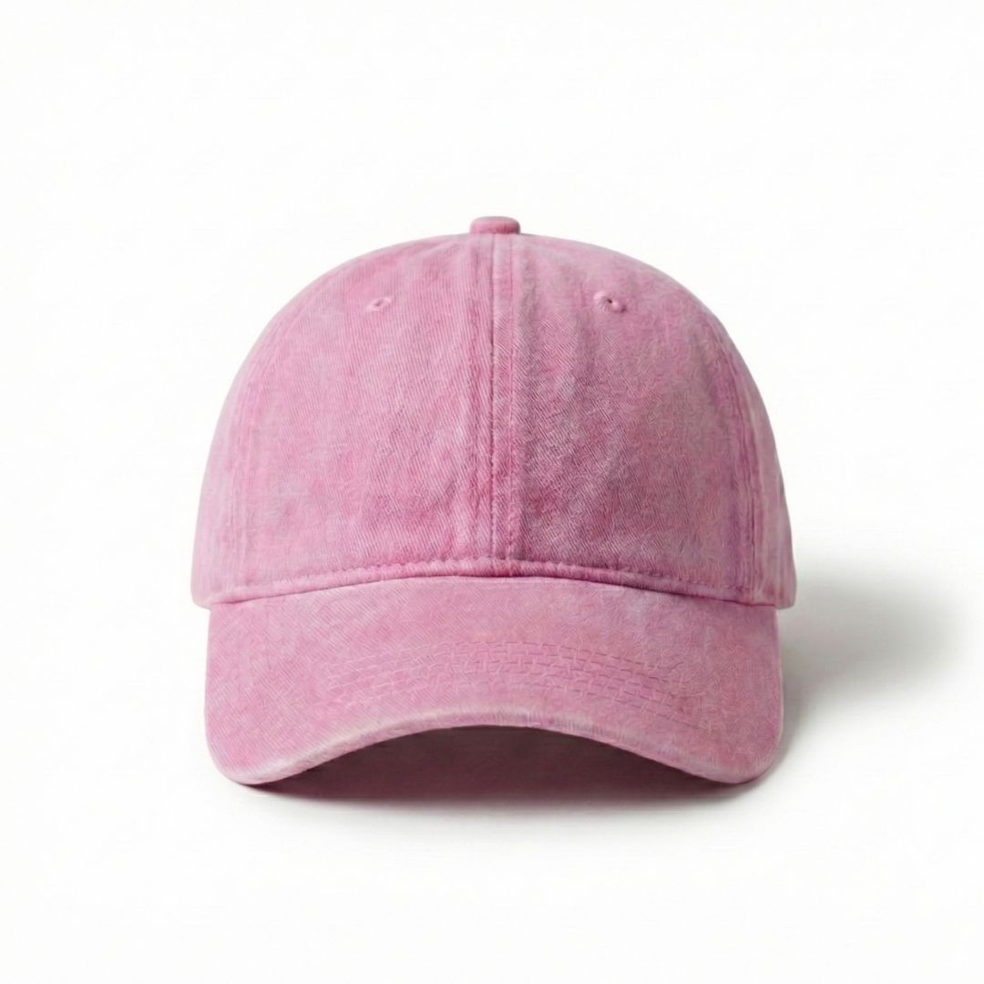 Washed Gabardine Cap - Light Pink