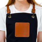 Istanbul Apron - Black Denim