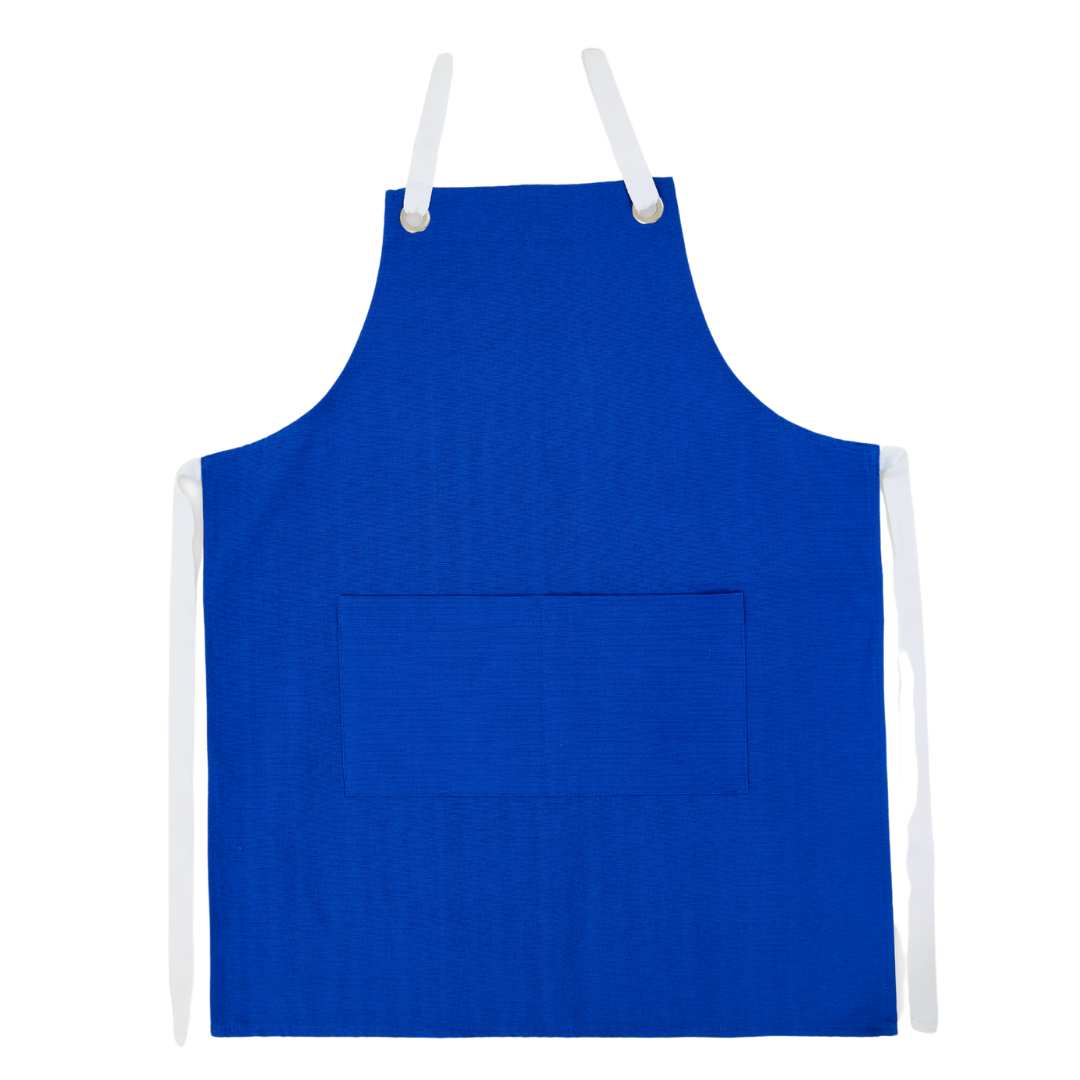 Naples Apron - Cobalt Blue