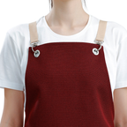 Berlin Apron - Deep Merlot