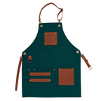 Madrid Apron - Forest Green