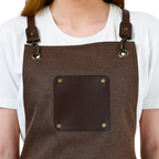 Istanbul Apron - Coffee Brown