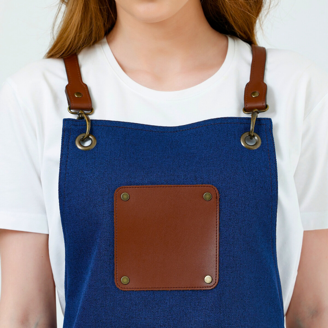 Istanbul Apron - Deep Blue