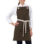 Basel apron in Dark Khaki – product photograph 3