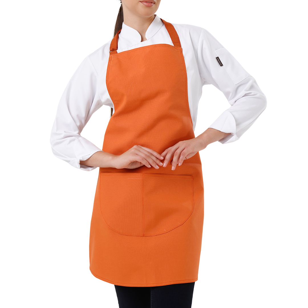 Valencia work apron in Vibrant Orange, product image 2