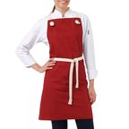 Basel apron in Burgundy – product photograph 3