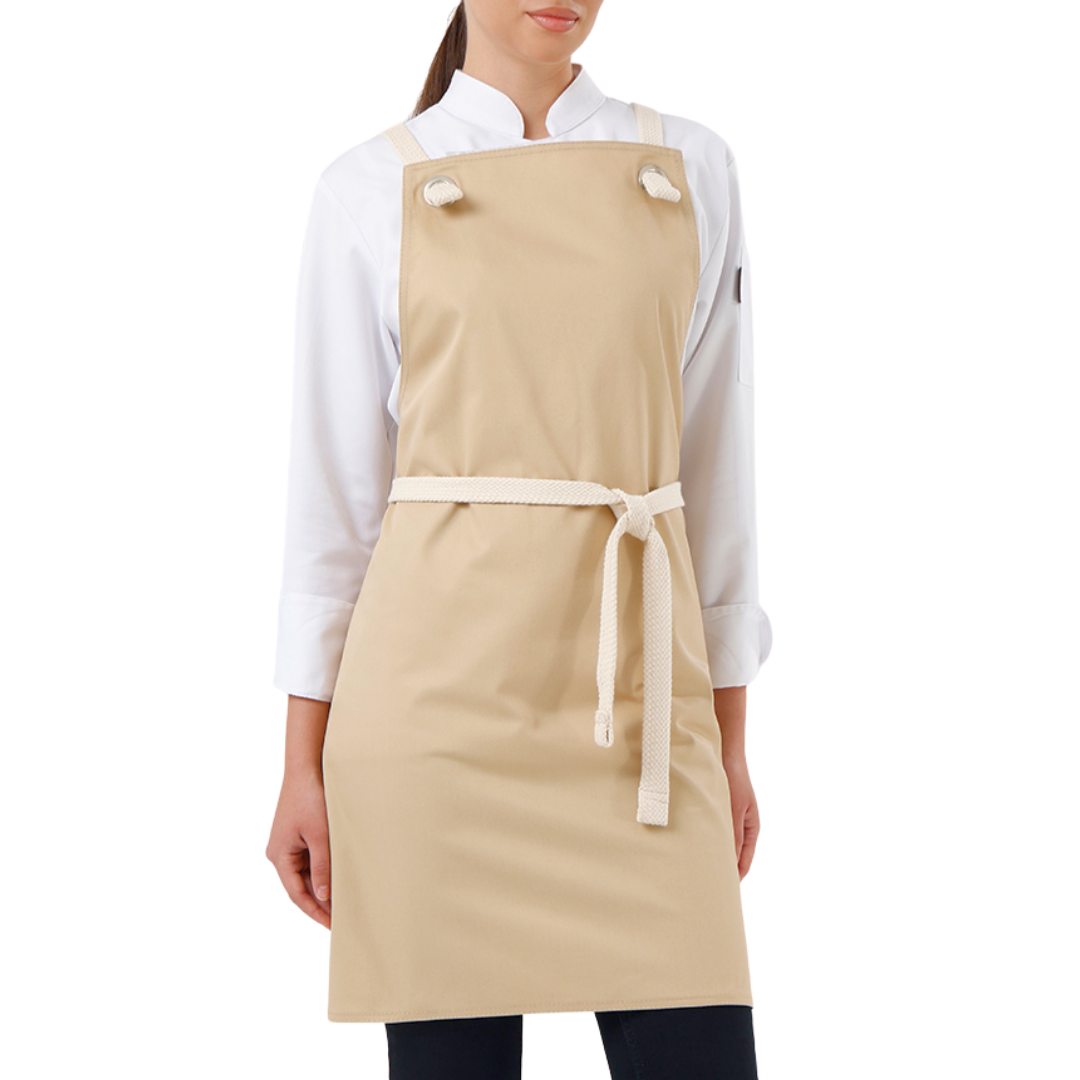 Basel apron in Beige – product photograph 1