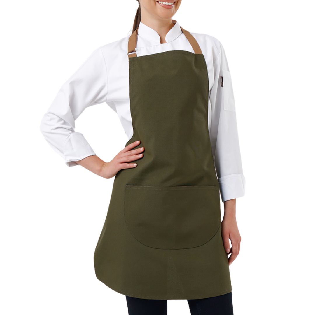 Valencia work apron in Dark Khaki, product image 1