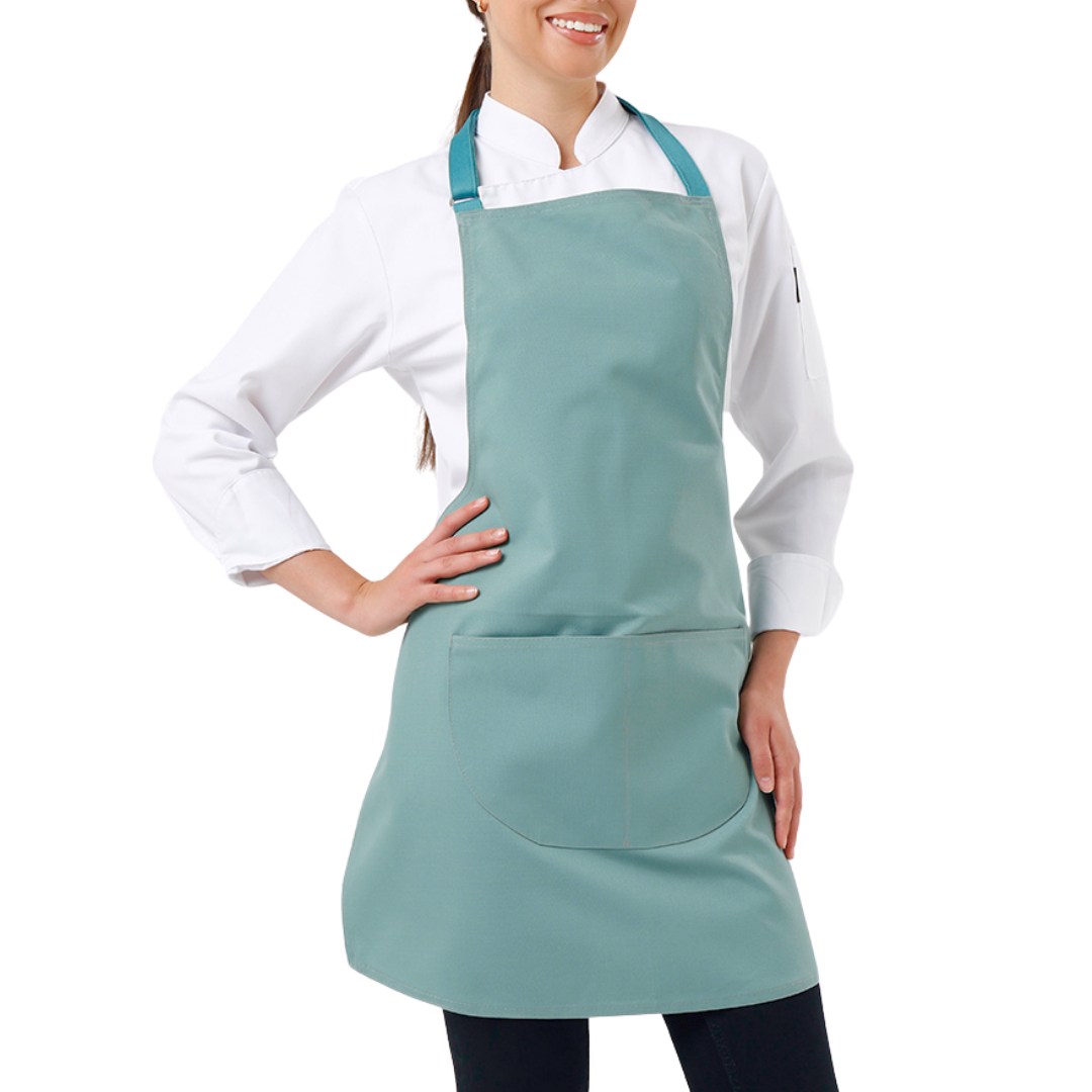 Valencia work apron in Seafoam Green, product image 3