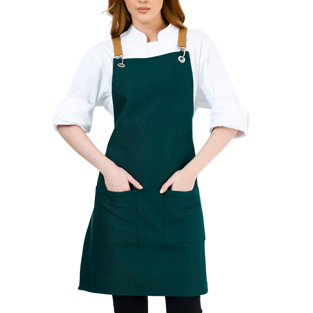 Berlin Apron - Forest Green