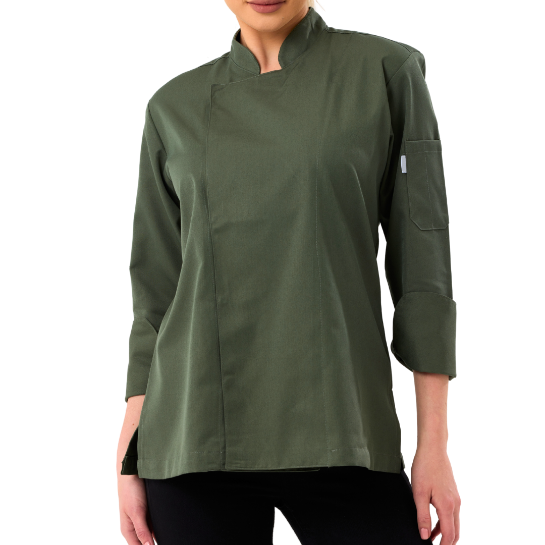 Women’s Chef Jacket – Khaki