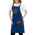 Istanbul Apron - Deep Blue