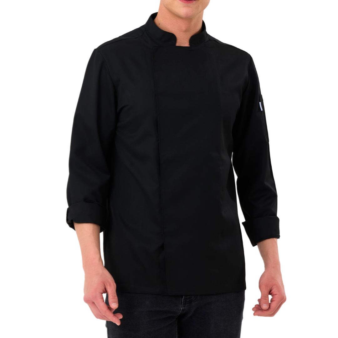 Men’s Chef Jacket – Black – Apron Atelier