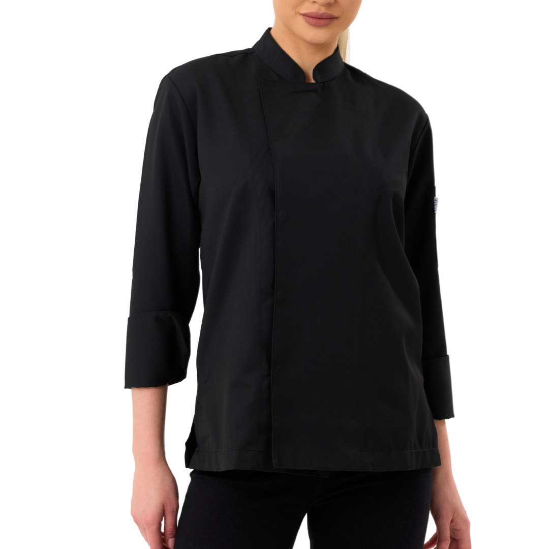 Women’s Chef Jacket – Black