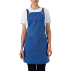 Copenhagen apron in Cobalt Blue – product photograph 3