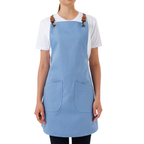 Copenhagen apron in Sky Blue – product photograph 3