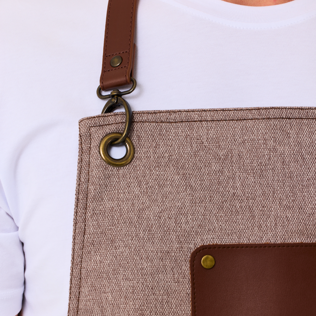 Madrid Apron - Sandstone