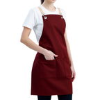 Berlin Apron - Deep Merlot