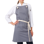 Basel apron in Smoke Grey – product photograph 1