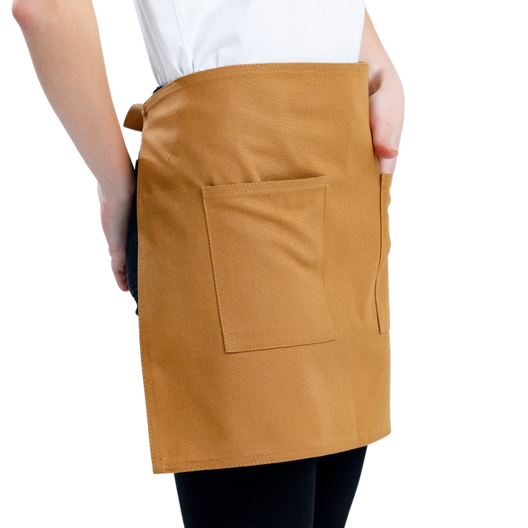 Tokyo Bistro Apron - Caramel Brown