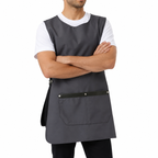 Milano dark grey professional apron – product photo 4