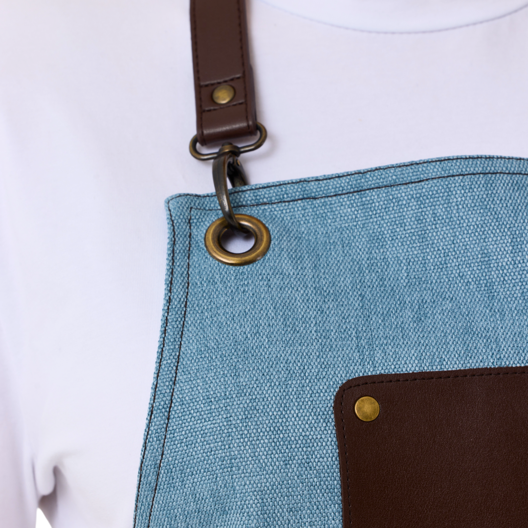 Madrid Apron - Nordic Blue