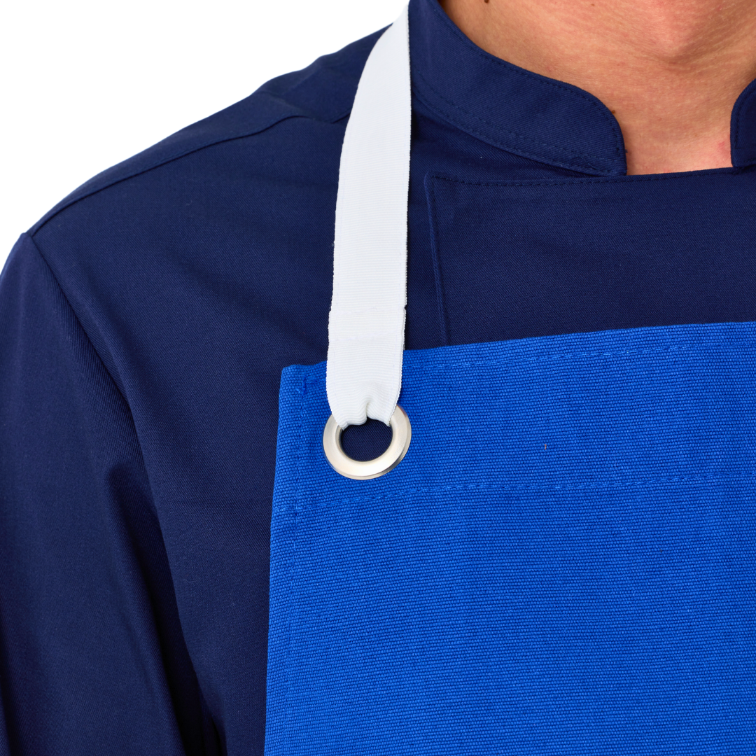 Naples Apron - Cobalt Blue