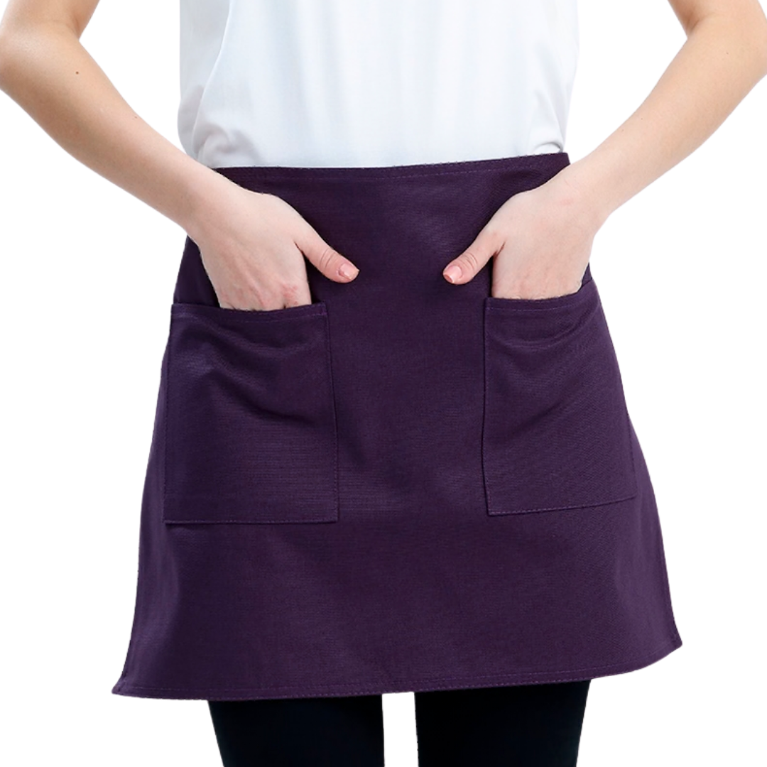 Tokyo Bistro Apron - Aubergine