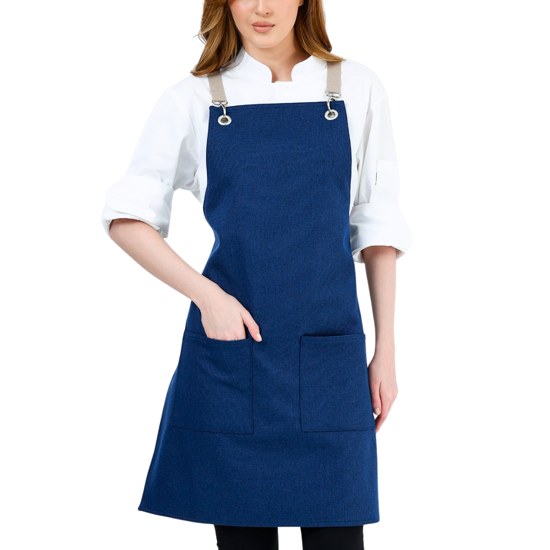 Berlin Apron - Deep Blue