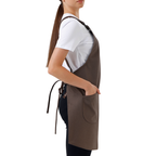 Copenhagen apron in Brown – product photograph 2