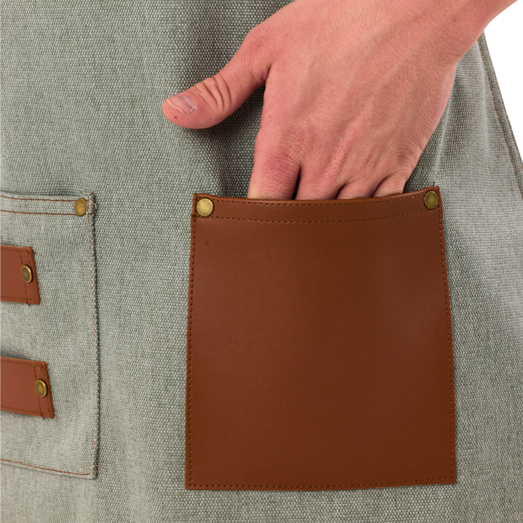Madrid Apron - Sage Green