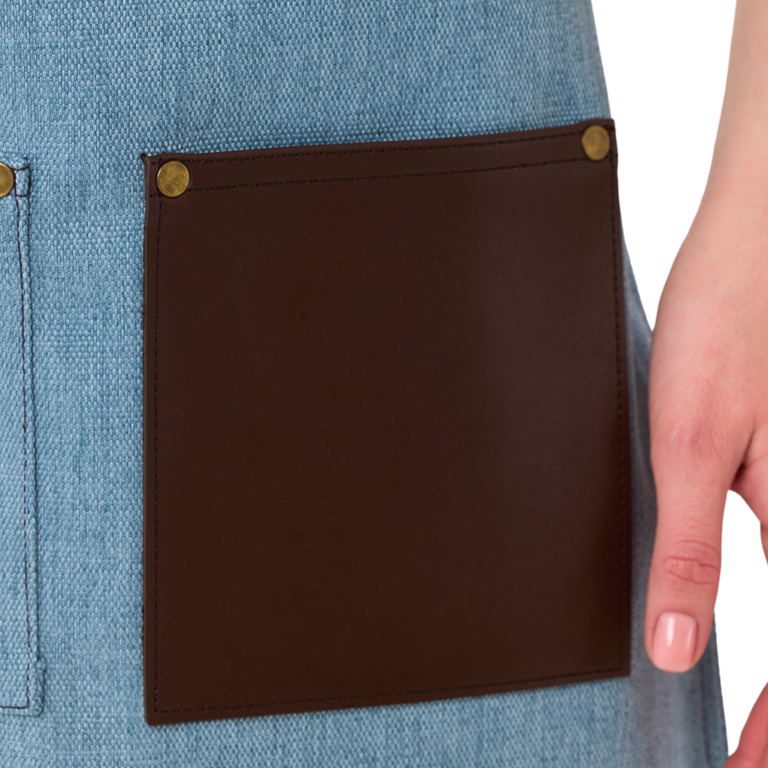Madrid Apron - Nordic Blue
