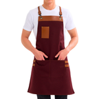 Rio Apron - Deep Merlot