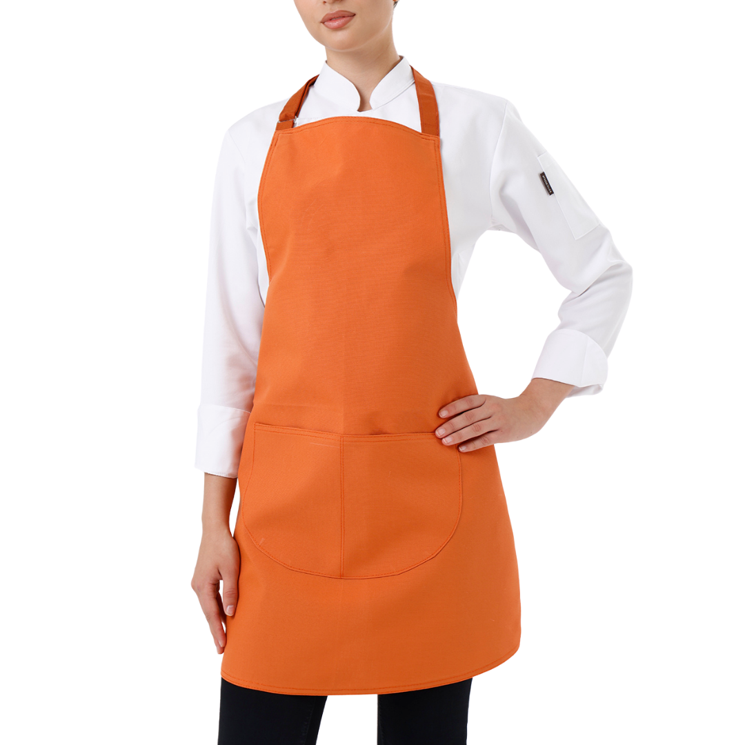 Valencia work apron in Vibrant Orange, product image 3