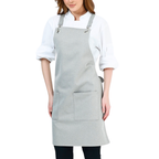 Berlin Apron - Silver Grey