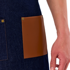 Madrid Apron - Blue Denim