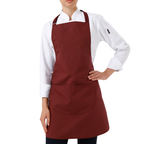 Valencia work apron in Deep Burgundy, product image 2