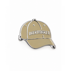 Overthinker Cap Pin Badge – Beige