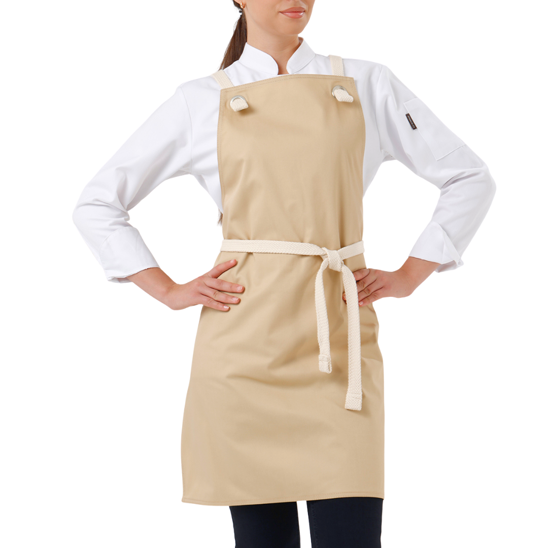 Basel apron in Beige – product photograph 3