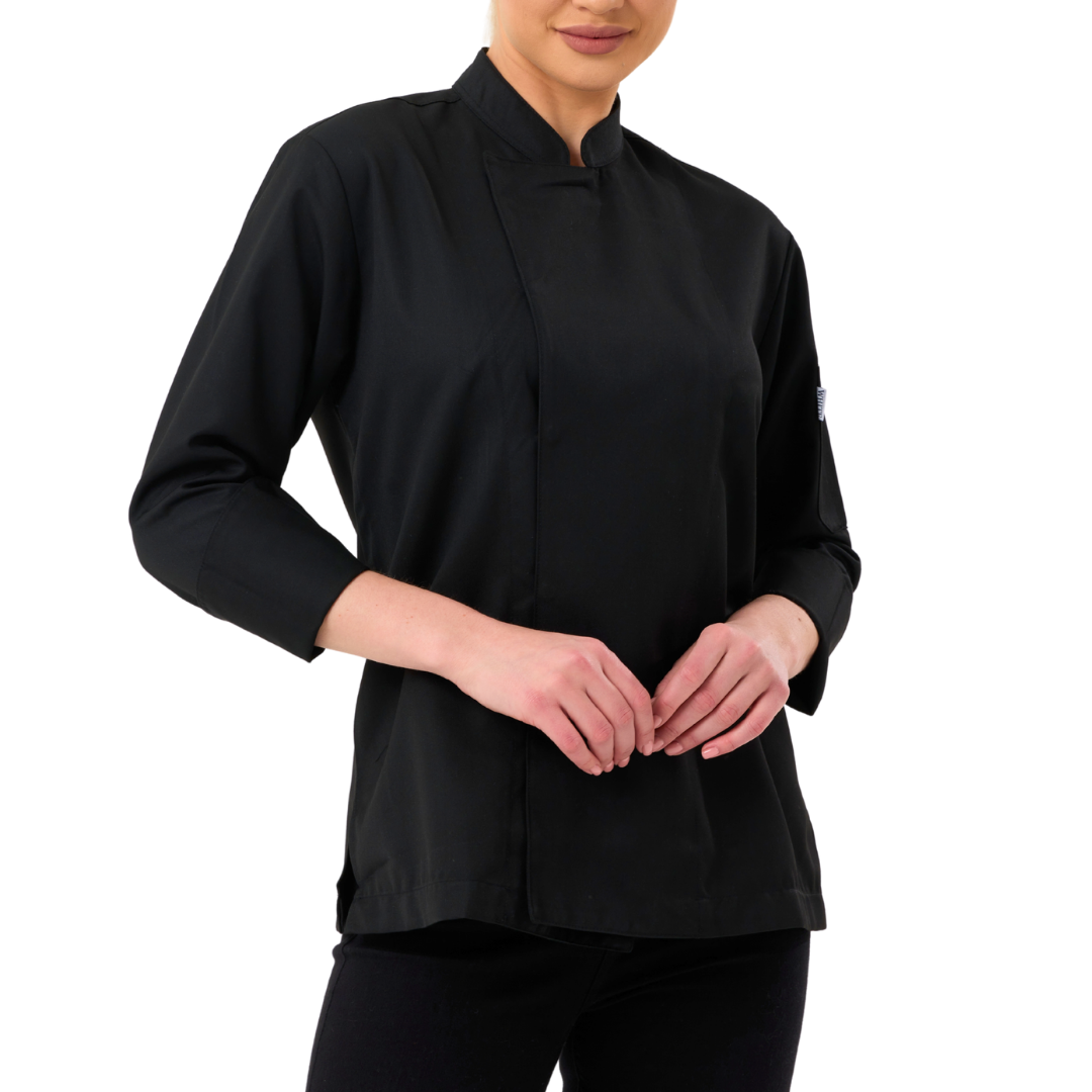 Women’s Chef Jacket – Black