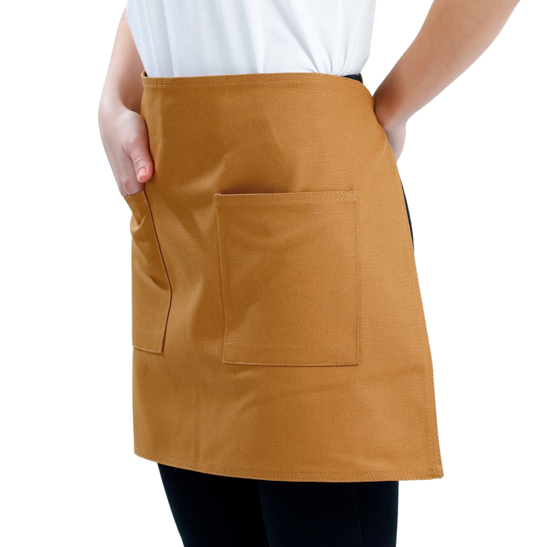 Tokyo Bistro Apron - Caramel Brown