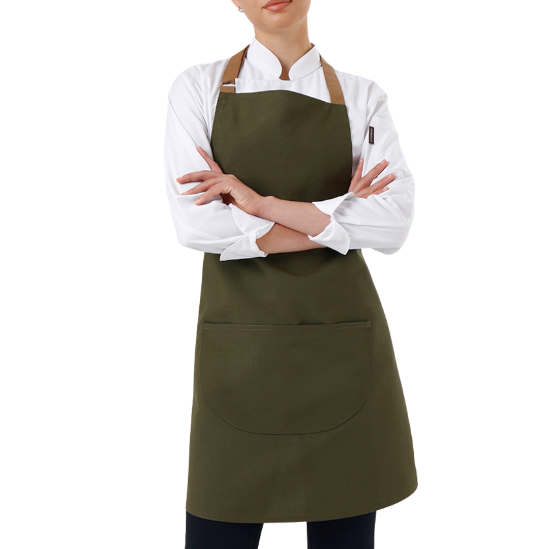 Valencia work apron in Dark Khaki, product image 2