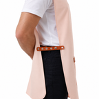 Milano dusty pink professional apron – product photo 4