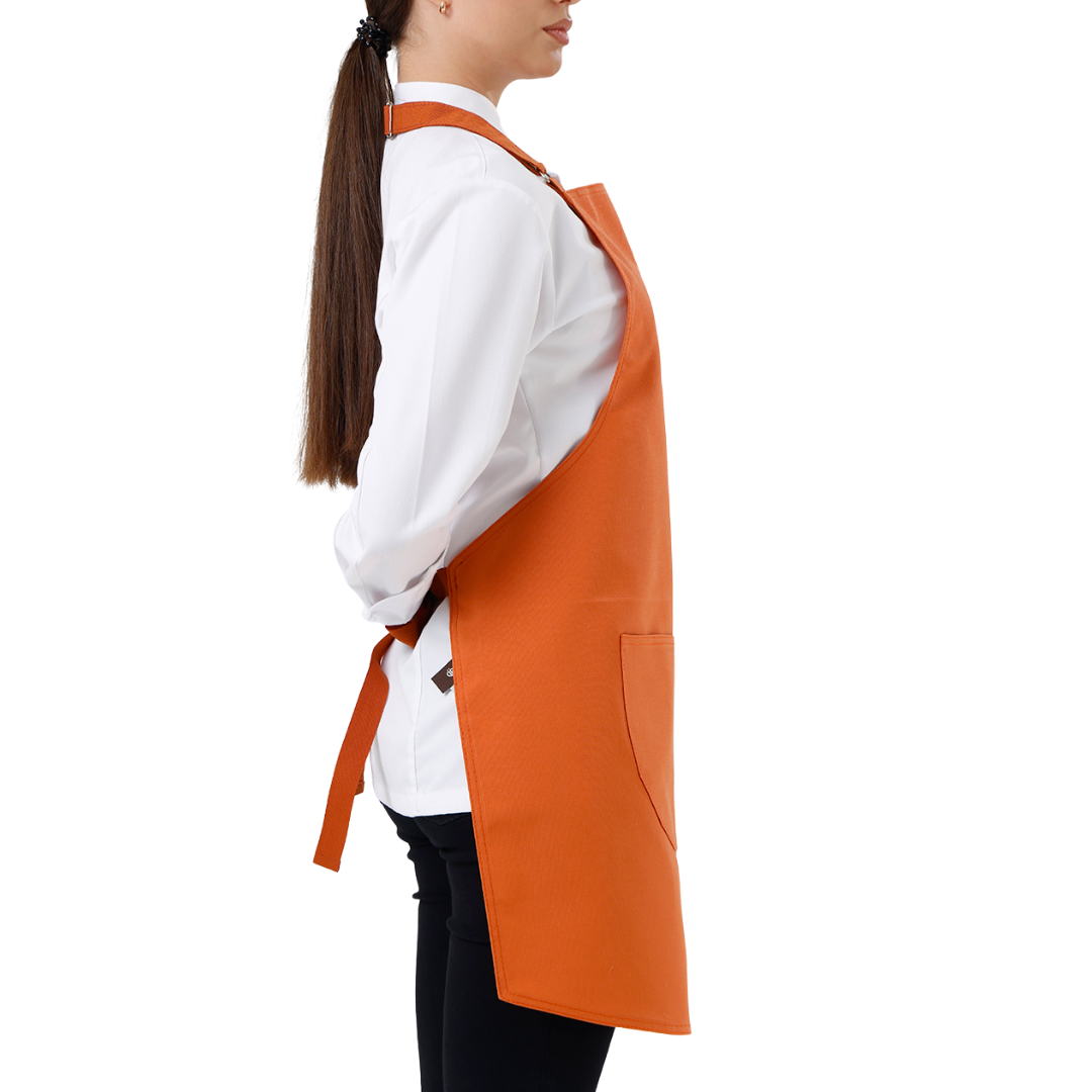 Valencia work apron in Vibrant Orange, product image 4