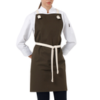 Basel apron in Dark Khaki – product photograph 5