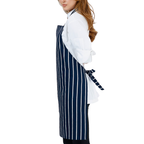 Bulk Apron Packs - Navy Stripe