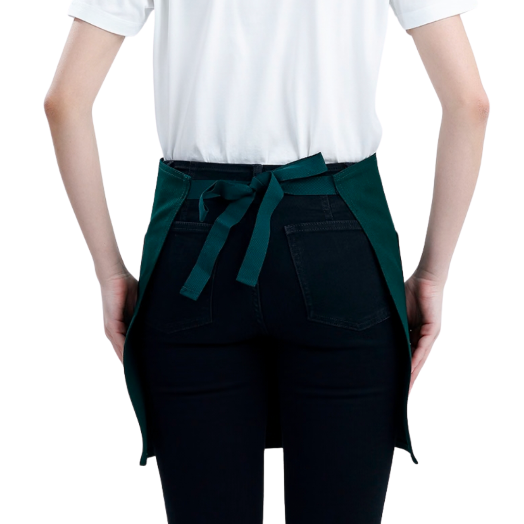 Tokyo Bistro Apron - Forest Green